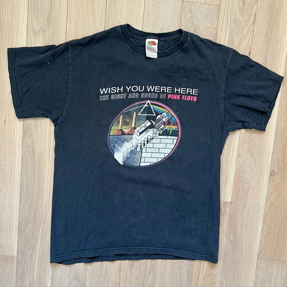 Pink Floyd 2004 Wish You Were Here Summer/Fall Tour Concert Graphic Band T Shirt